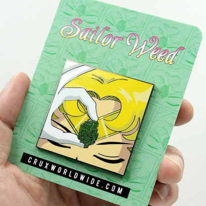 Sailor Weed Enamel Pin