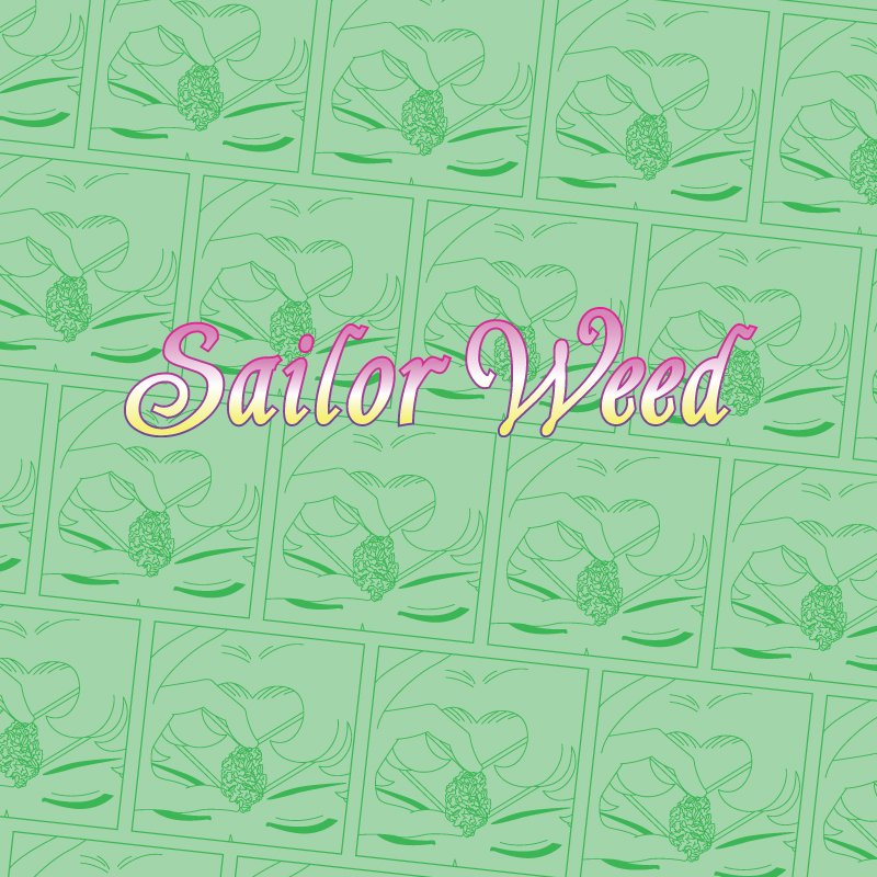 Sailor Weed Enamel Pin