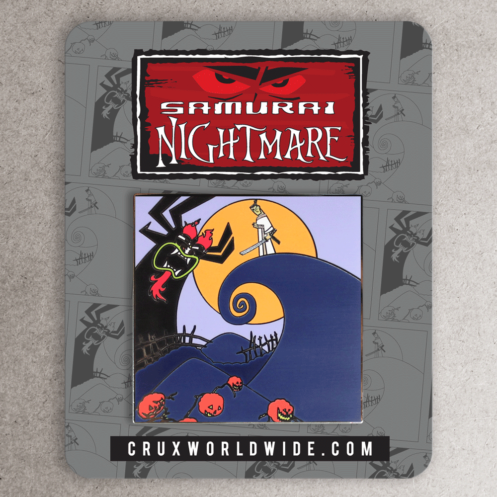 Samurai Nightmare Enamel Pin