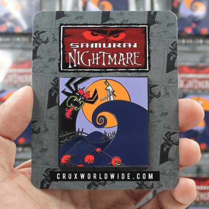 Samurai Nightmare Enamel Pin