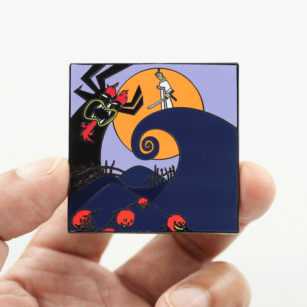 Samurai Nightmare Enamel Pin