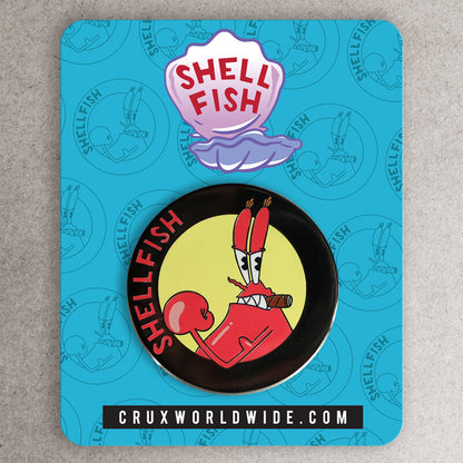 Shellfish Enamel Pin