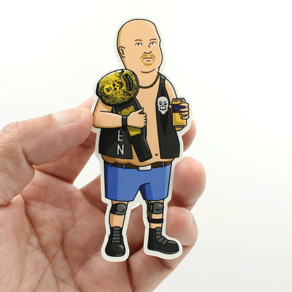 Stone Cold Bobby Sticker