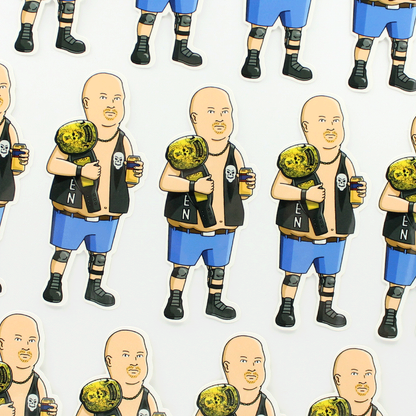 Stone Cold Bobby Sticker