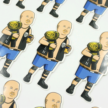 Stone Cold Bobby Sticker