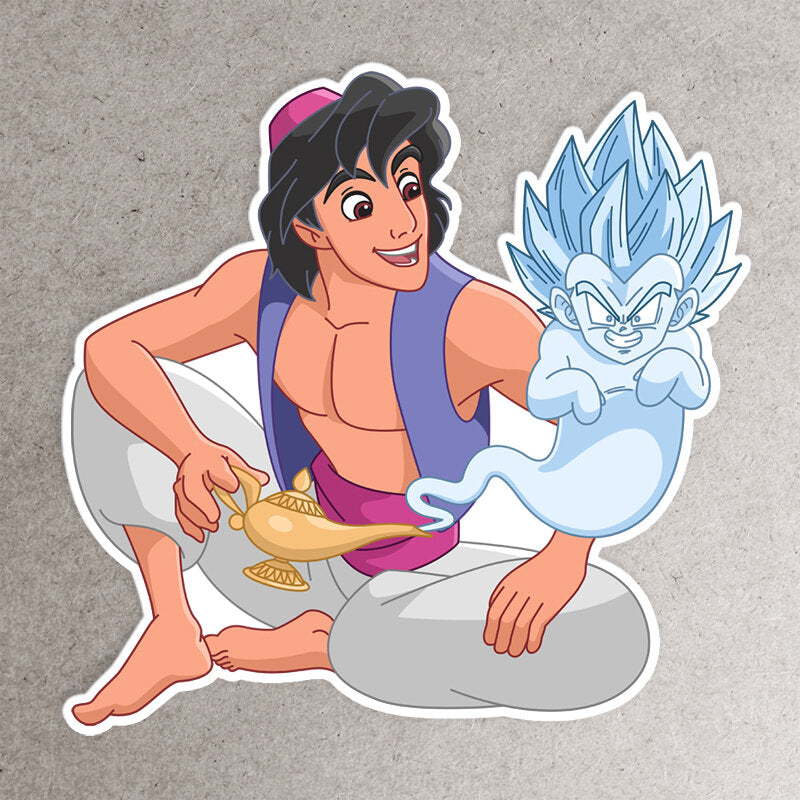 Super Ghost Genie Sticker