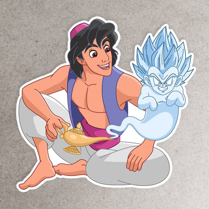 Super Ghost Genie Sticker