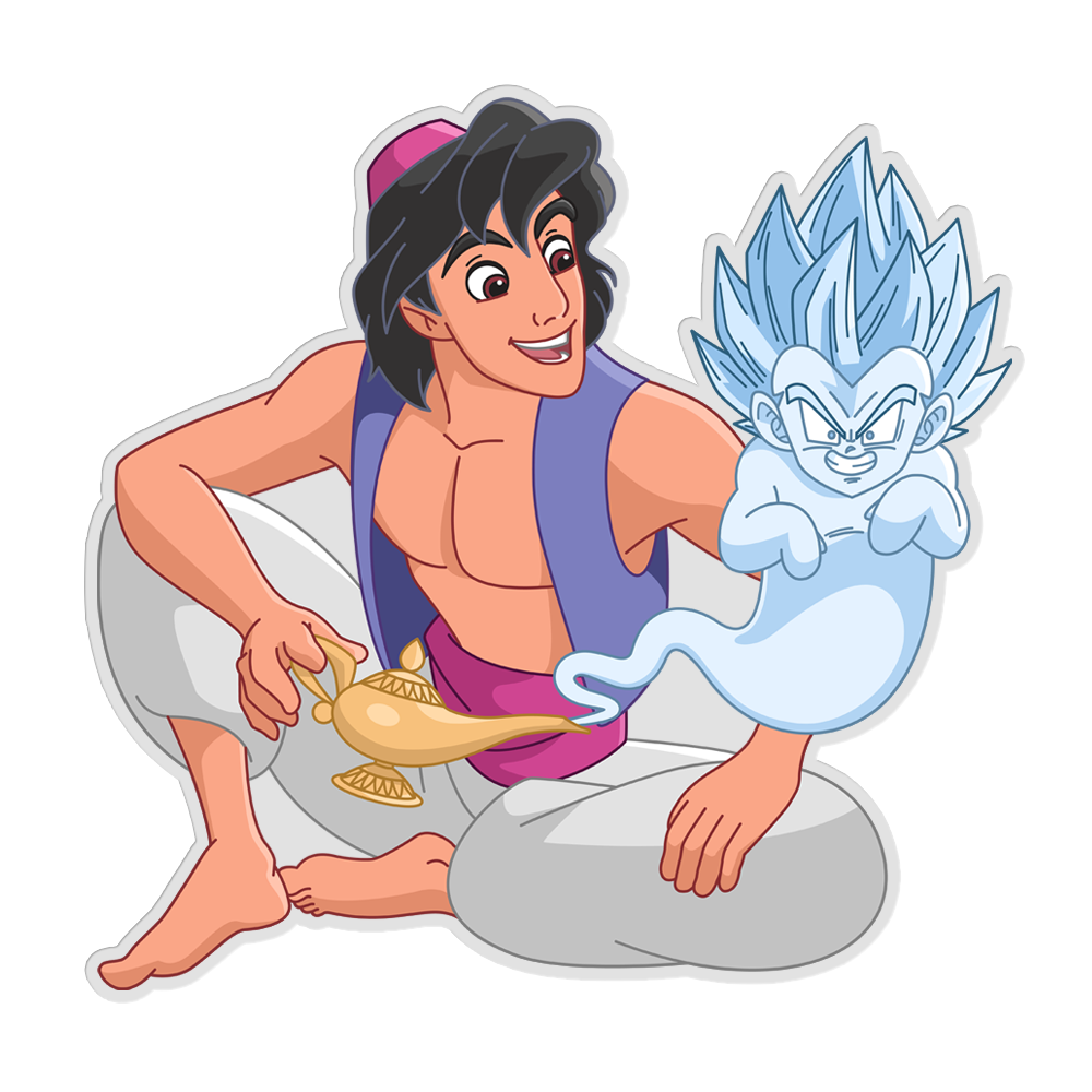 GHOST GENIE STICKER