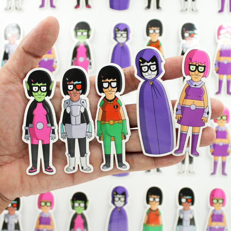 Tina Titan Combo Sticker Pack