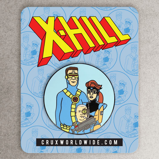 X-Hill Enamel Pin