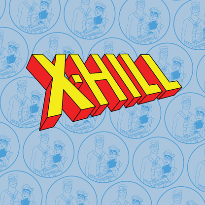 X-Hill Enamel Pin