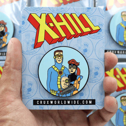 X-Hill Enamel Pin