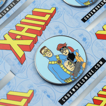 X-Hill Enamel Pin