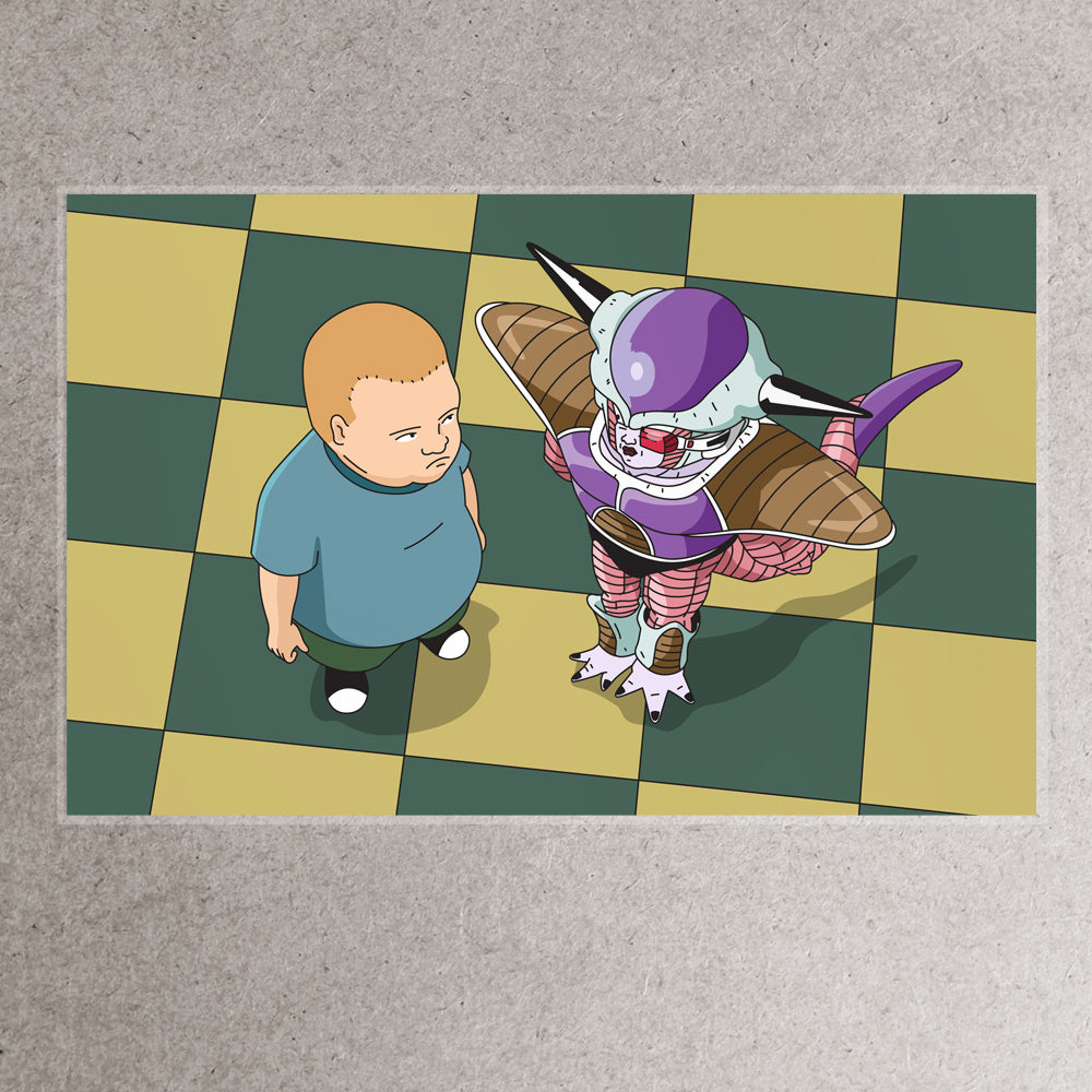 Bobby vs Frieza Print