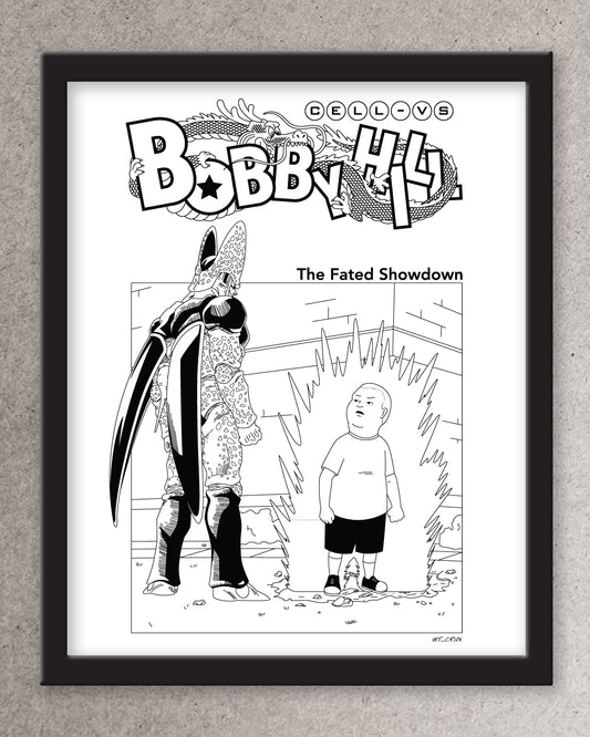 Bobby vs Cell Print