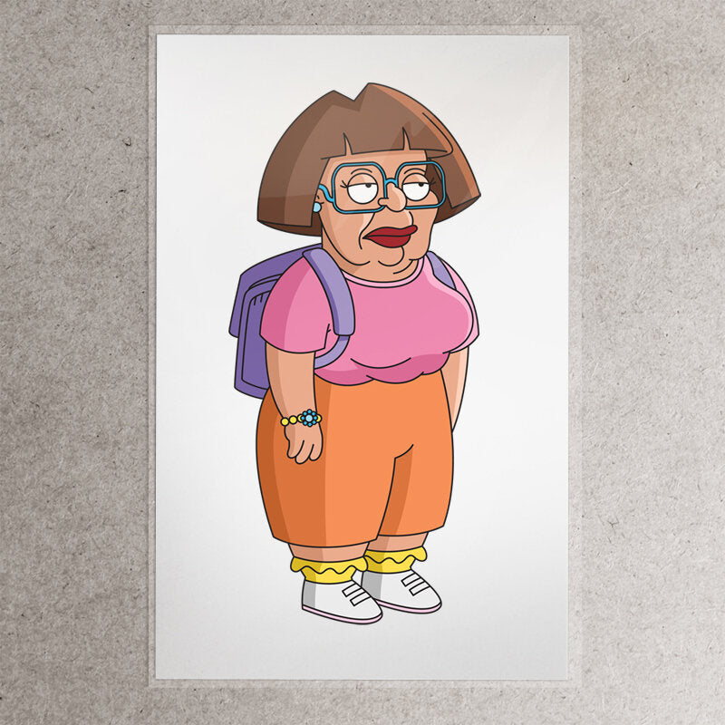 Consuela The Explorer Print