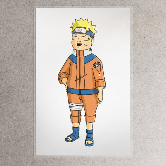 Naruto Hill Print