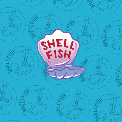 Shellfish Enamel Pin