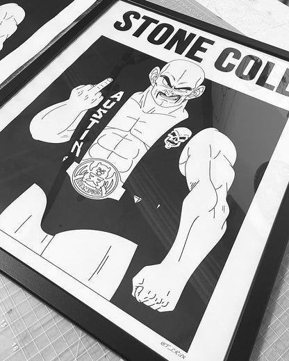 Stone Cold Nappa Print