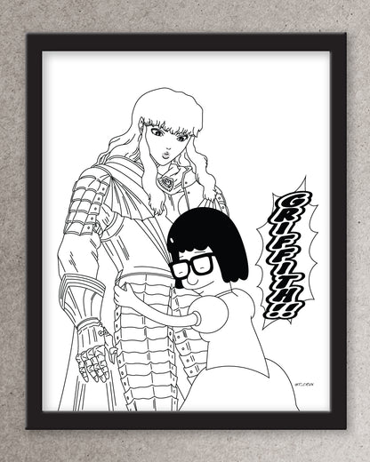 Tina and Griffith Print